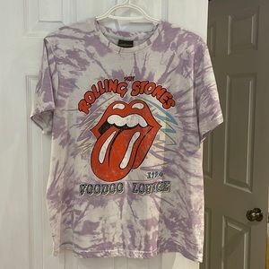 Band Shirt- The Rolling Stone - 1994 Voodoo Lounge- Purple Tie-Dye